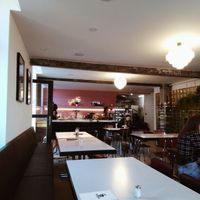 the canteen itself at Eaternia in Prague