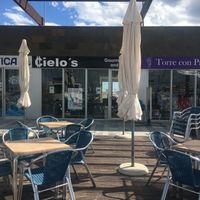 Tables at the front and at the back, so sun or shade at every time of the day!  at Cielo in Murcia