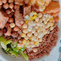 BYO Super Bowl. Picture does not do the size of this bowl justice. It’s a lot. at Vale Food Co in Jacksonville