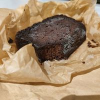 Chocolate beetroot cake (vegan) at Pink Lane Bakery in Newcastle Upon Tyne