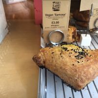 Samosa at Pink Lane Bakery in Newcastle Upon Tyne