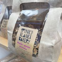 Vegan granola at Pink Lane Bakery in Newcastle Upon Tyne