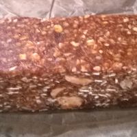Granola bar at Pink Lane Bakery in Newcastle Upon Tyne