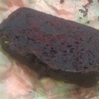 Chocolate beetroot brownie at Pink Lane Bakery in Newcastle Upon Tyne