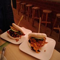 Tasty vegan buns at Ichi Bites in Ghent