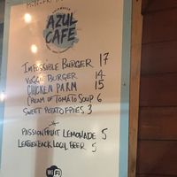 Special Board  at Azul Shipwreck Cafe in St Thomas