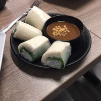 Fresh tofu spring rolls! at Vinh Loi Tofu in Cerritos
