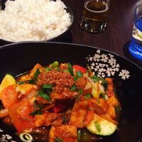 Tofu with orange sauce  at Saigon in Utrecht