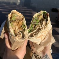   at Muhudo Falafel Shop in Tbilisi