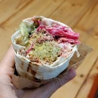 Very, very good! at Muhudo Falafel Shop in Tbilisi