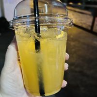 Citrus homemade lemonade   at Muhudo Falafel Shop in Tbilisi
