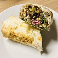 Medium falafel wrap  at Muhudo Falafel Shop in Tbilisi