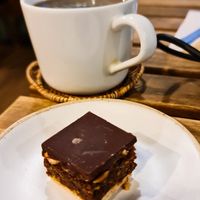 Peanut chocolate shortbread at Better Moon - Refill Station in Bangkok