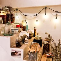 Nice decor inside at Better Moon - Refill Station in Bangkok