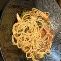 蕃茄義大利麵  at Vege&bar Shinbar in Toyama
