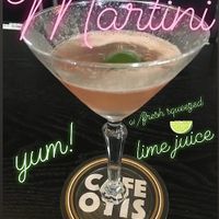 Cafe Otis Martini at Cafe Otis in Norwich