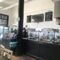 Cafe area at Cafe Otis in Norwich