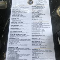 Brunch menu at Cafe Otis in Norwich