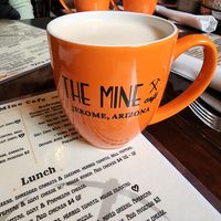 Vegan Chai Latte (oat milk) at The Miner's Cafe in Jerome