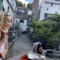Lovely little courtyard with a great atmosphere   at The Courtyard in Looe