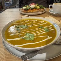 Soup  at The Courtyard in Looe
