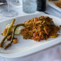 Vegan paella at Capri in Calpe
