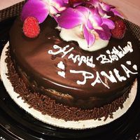 My wife’s birthday cake  at Pasteles Finos Del Angel in Tacoma