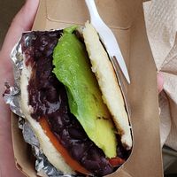 La domino at Arepa Culture NC - Food Truck in Raleigh