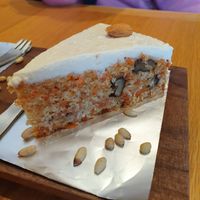 Carrot cake, my all time favourite! 🌱🔥😍🤘 at Divine Planet Vegan Cafe in Wuxi