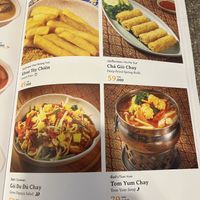 Veggie options 1  at Thai Market in Da Nang