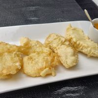 Fruit tempura at Sushi Pearl in Vannes