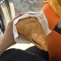 Spinach pie  at Gregory's  in Paros