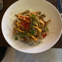 Salt n chili mock duck  at Bank Square Brasserie in Belfast