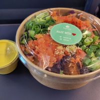 Pumpkin falafel bowl (take away) at Yuícery - Hospitalstraße in Stuttgart