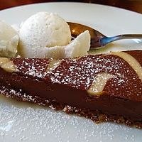 Chocolate & coconut torte at Station Promenade in Morecambe