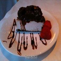 Vegan brownie cheese cake.  at Soy and Sake Village in New York City