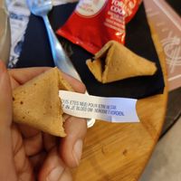 Fortune cookie 😉 at Coco in De Panne