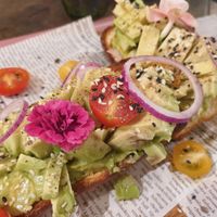 Avocado toast at Coco in De Panne