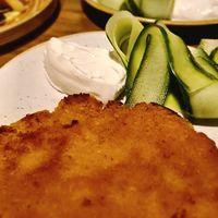 Vegan "Schnitzel" 🌱👍 at Pochlebna in Wroclaw