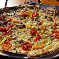 Veganer Flammkuchen at Primesurf Fehmarn in Fehmarn