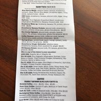 Current Menu. Does not include the snacks and other products for sale at the front of the store at GI Juice & Java in Buckingham