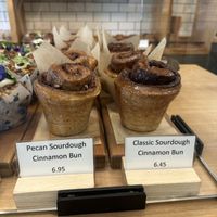 Cream cheese icing on the side was delicious   at BReD in Whistler