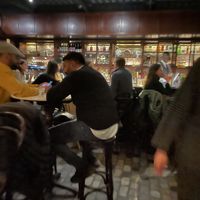 Bar area where you wait for a second time  at Dishoom - King's Cross in London