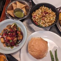 Bhel at Dishoom - King's Cross in London