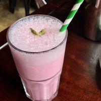 Vegan lassi   at Dishoom - King's Cross in London