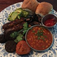 The Vegan Bombay breakfast/brunch  at Dishoom - King's Cross in London