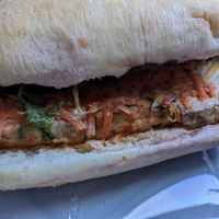 Vegan Banh Mi sandwich at DTW - Plum Market in Romulus