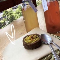 Pie de limón crudivegano  at La Pitahaya Vegana - Mercado del Carmen San Ángel in Mexico City