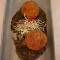 Indian spiced arancini

 at Rubyos in Newtown