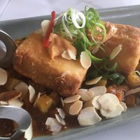 Moroccan tofu  at Rubyos in Newtown